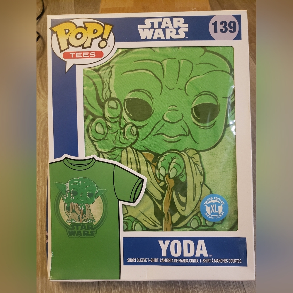 Funko pop Star Wars Yoda 93 shirt, XL
